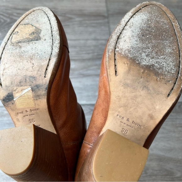 RAG & BONE Harrow Ankle Boots with Sherpa Lining - Picture 13 of 16